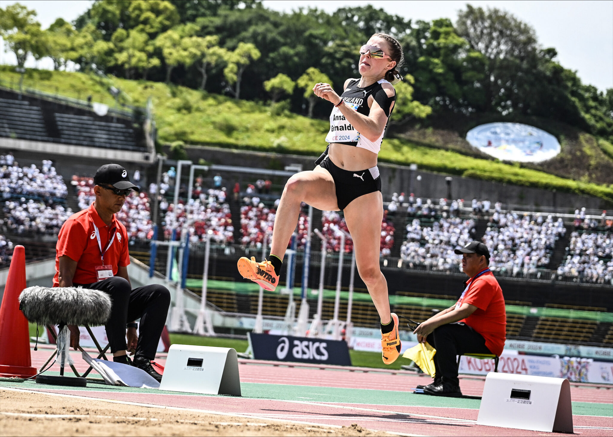 Grimaldi claims third successive Para Worlds long jump silver