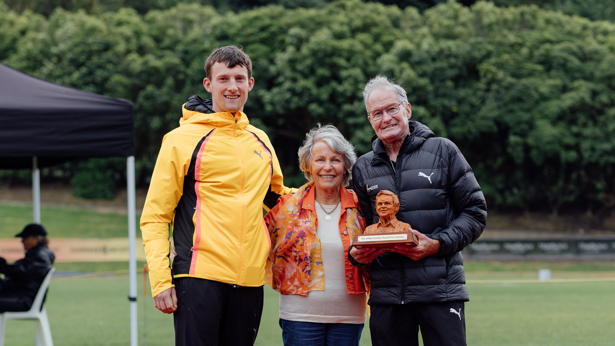 George Edwards Honoured with the Arthur Eustace Coaching Award as He Retires from Coaching