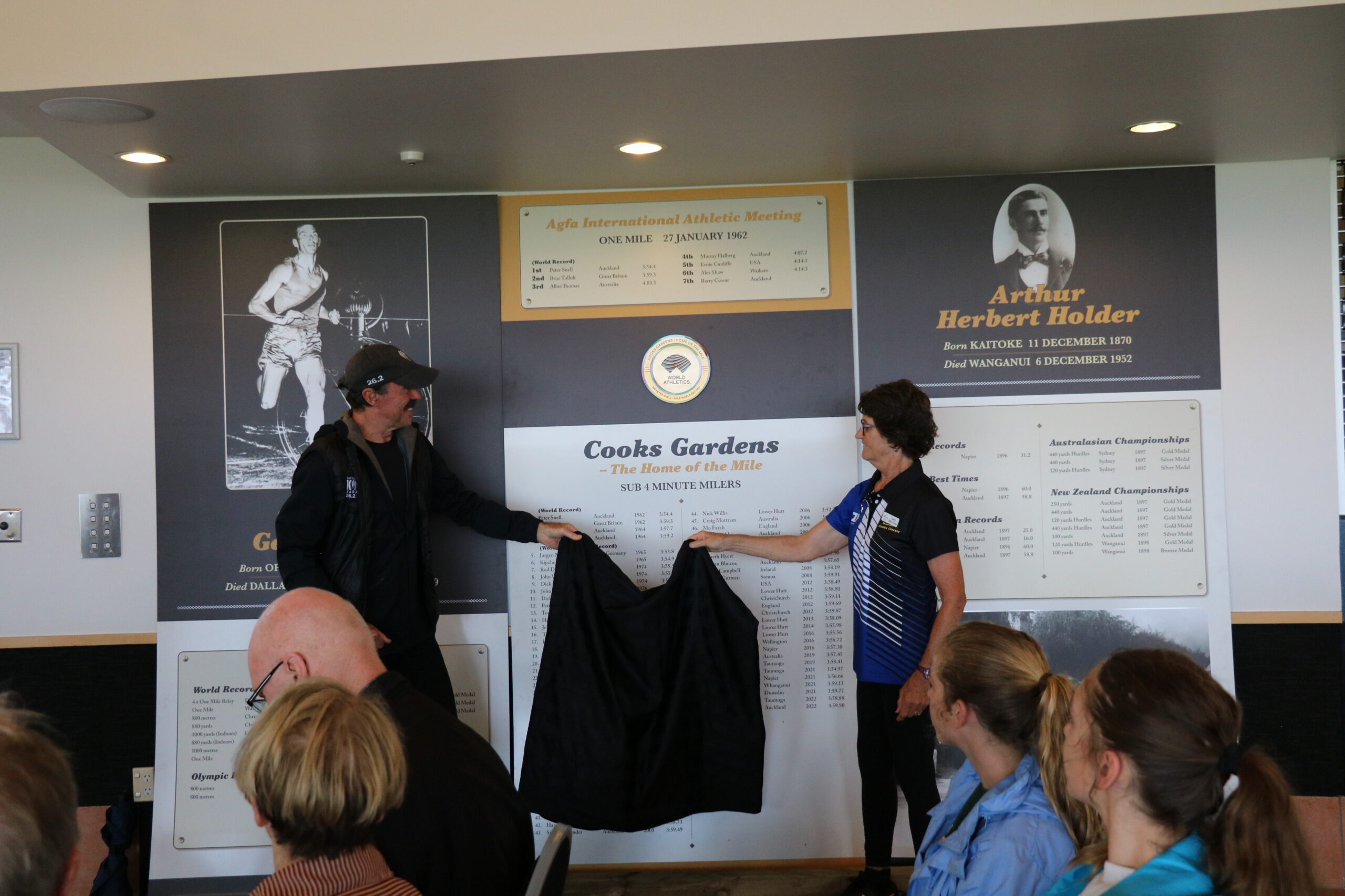 World Heritage Plaque officially unveiled at Cooks Gardens
