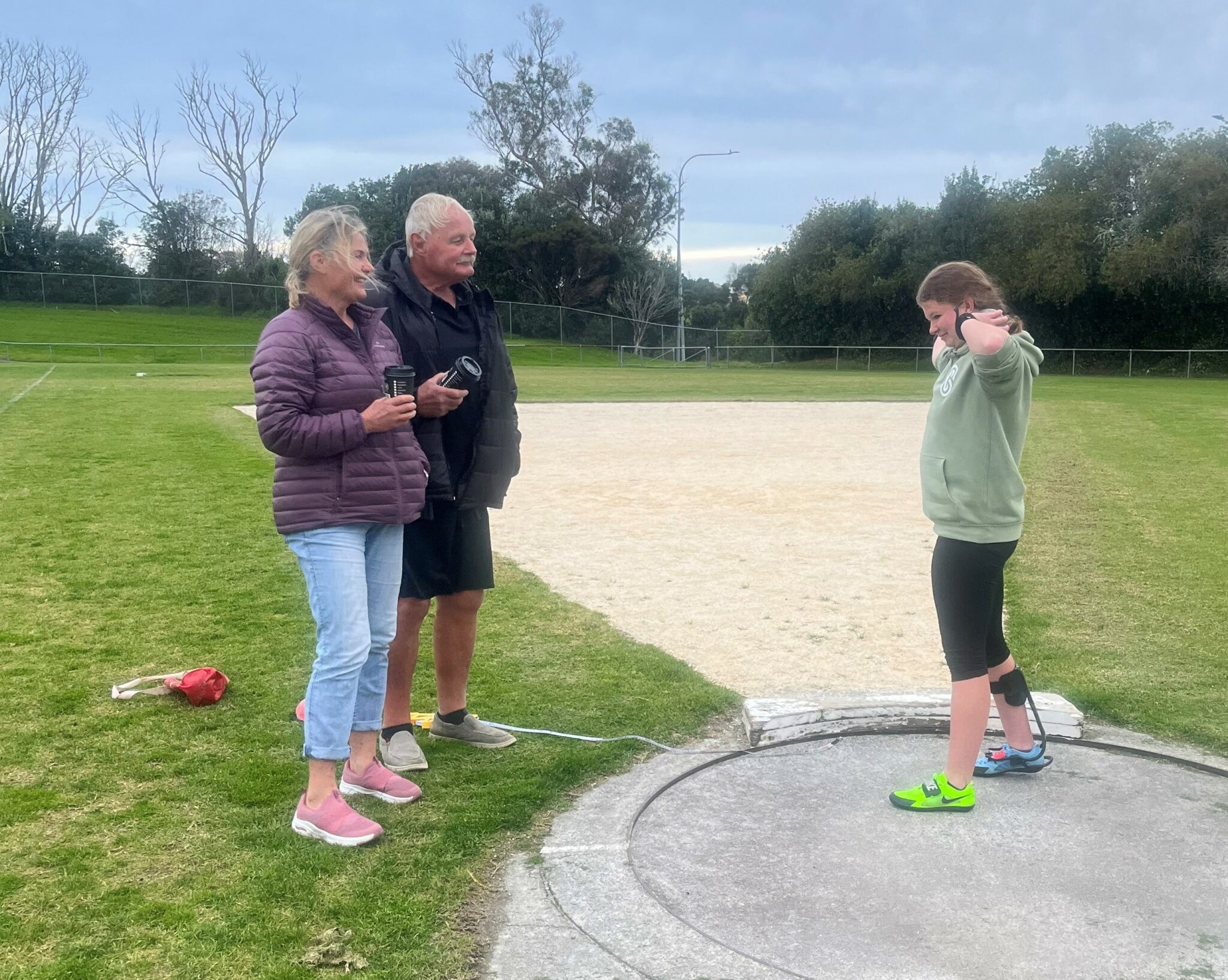 The Gill family inspire throwing success