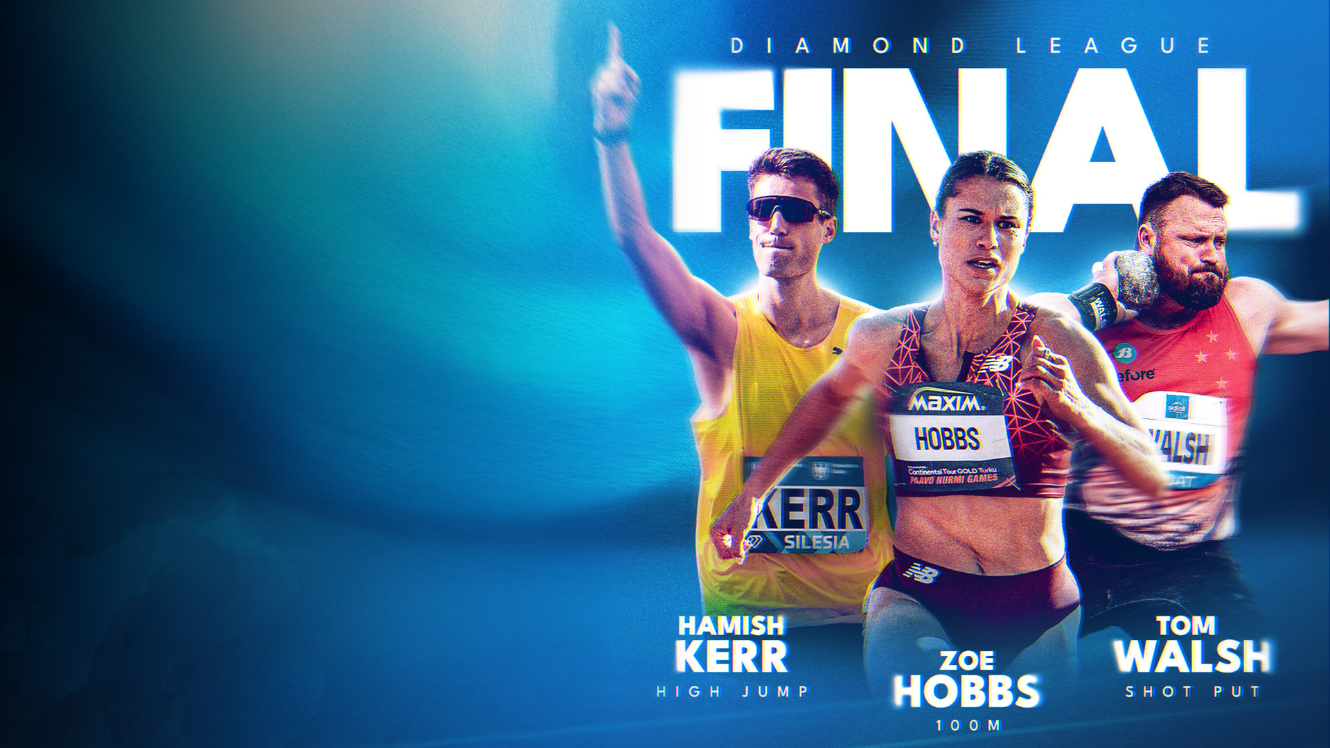 Diamond League Final Calls for Kiwi Trio