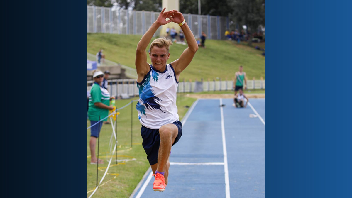 Triple jumping Ethan hopes to shine in the Black Singlet