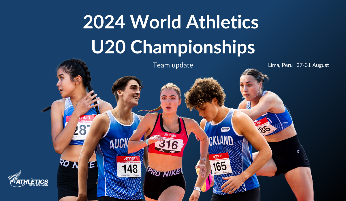 Five further athletes added to World U20 team